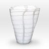 White Vase GR0110 - Viterra Art Glass