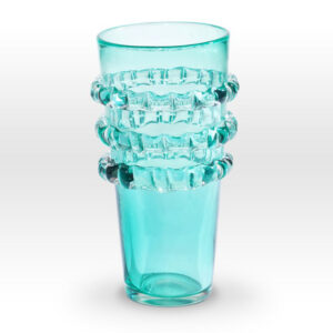 Aqua Vase RI0112 - Viterra Art Glass