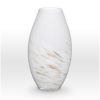 White Gold Vase SH0114 - Viterra Art Glass