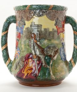 King George V and Queen Mary Silver Jubilee Loving Cup (Uncrowned version) - Royal Doulton Loving Cup