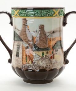 Pottery in the Past Loving Cup D6696 - Royal Doulton Loving Cup