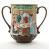 Pottery in the Past Loving Cup D6696 - Royal Doulton Loving Cup