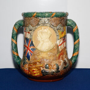King George V and Queen Mary Silver Jubilee - Royal Doulton Loving Cup