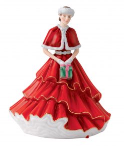 A Gift for Christmas HN5780 - 2016 Royal Doulton Christmas Day Petite of the Year
