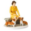 Her Majesty At Home HN5807 - Royal Doulton Figurine