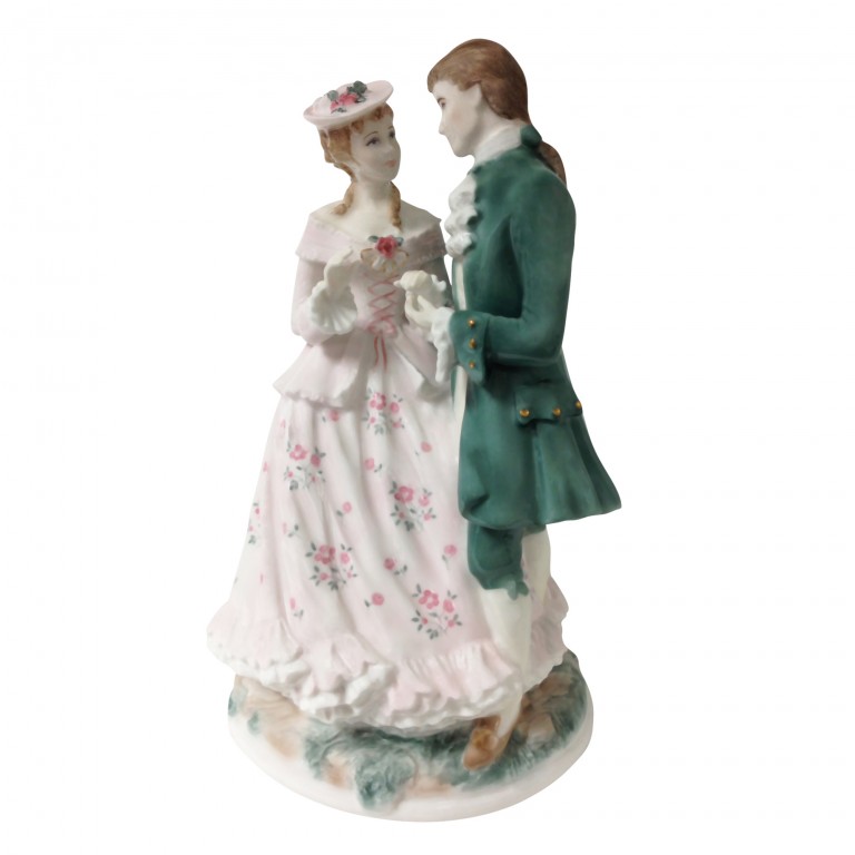 The Betrothal CW457 - Royal Worcester Figurine