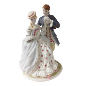 The Tryst CW305 - Royal Worcester Figurine