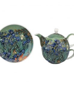 Van Gogh Irises Tea for One