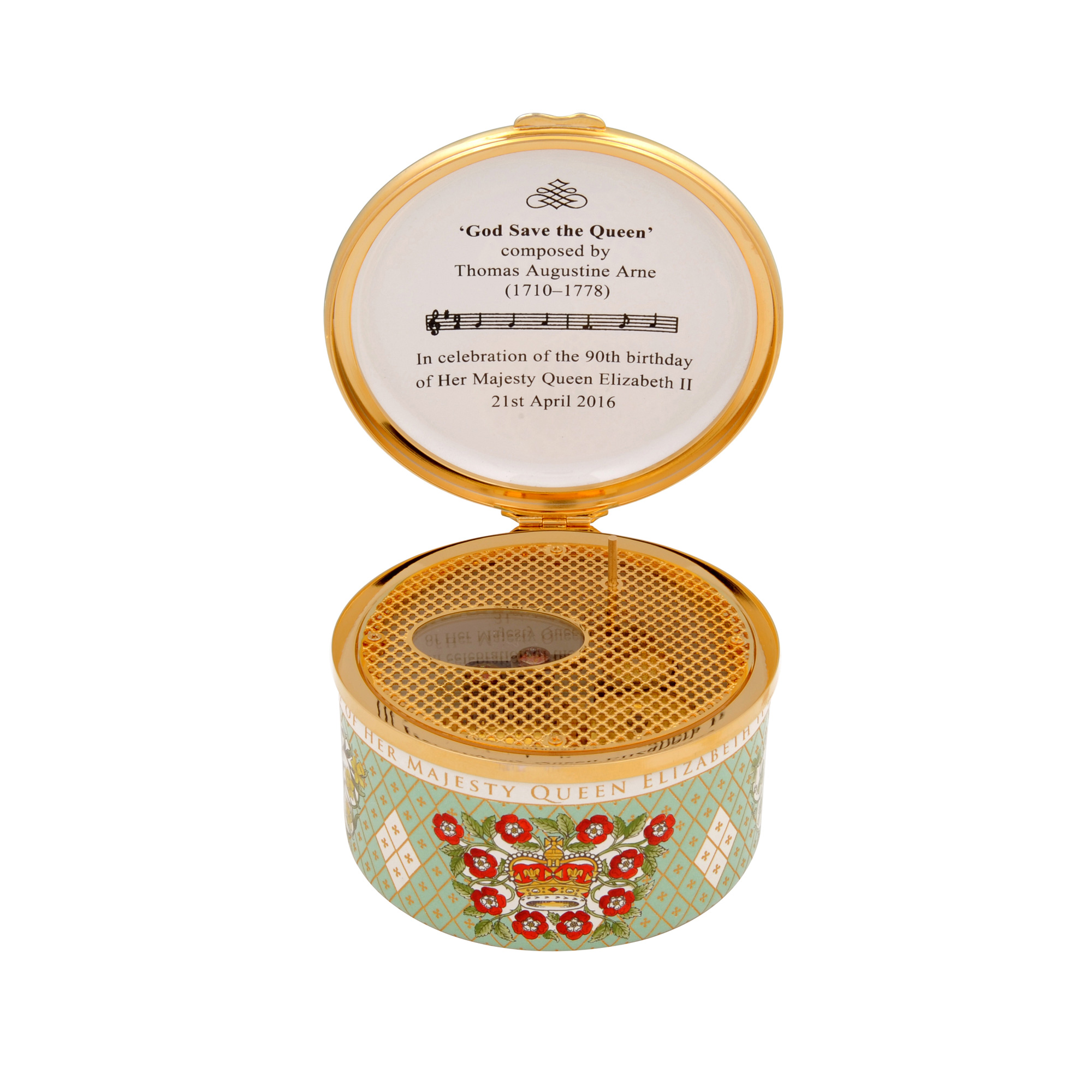 QEII 90th Muscial Box 051_10707 - Halcyon Days Box 2 QEII 90th Muscial Box 051_10707 - Halcyon Days Box