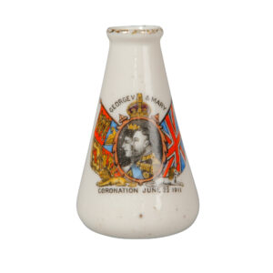 Tuscan China - George V and Mary - 1911 Coronation - Miniature Vase