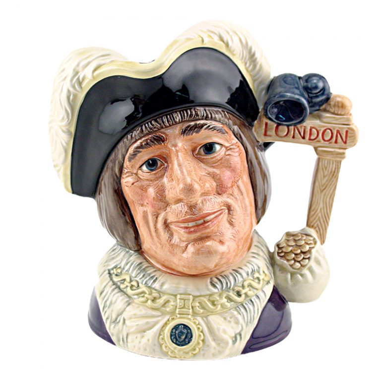 Dick Whittington New - Factory Sample - D6846FS - Large - Royal Doulton Character Jug