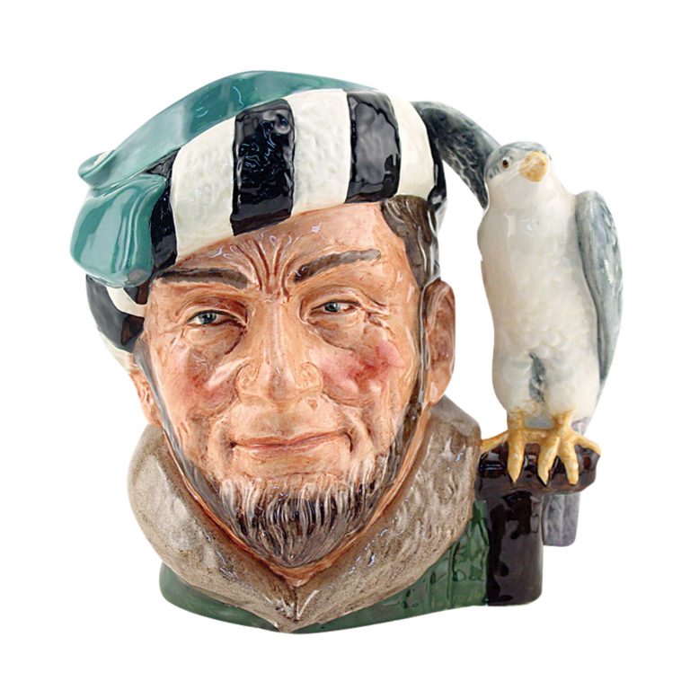 Falconer (Bone China) D6533BC - Large - Royal Doulton Character Jug