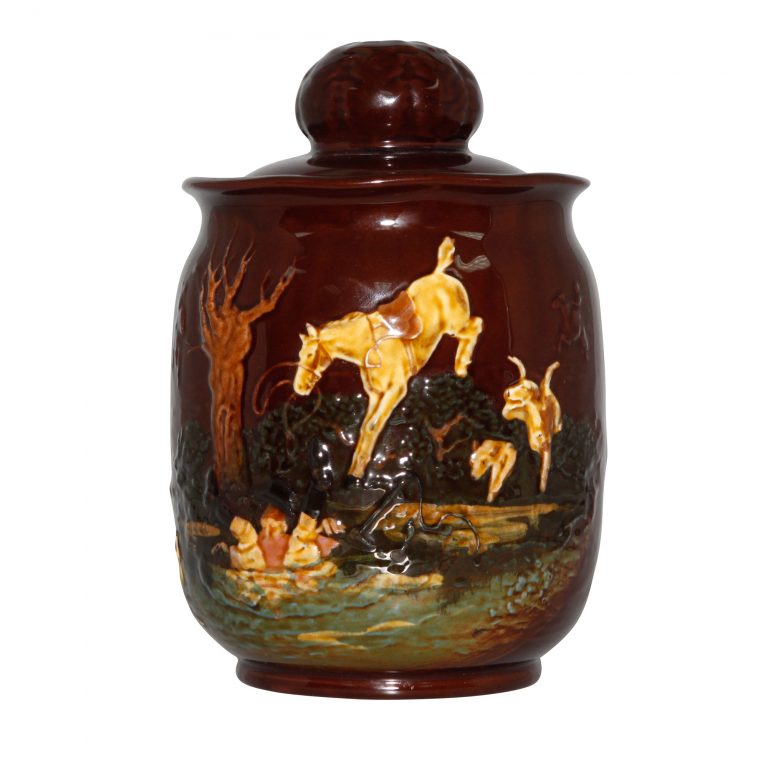 Kingsware Hunting Tobacco Jar