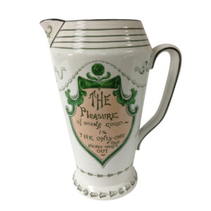 Old English Proverbs Pitcher