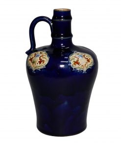 Stoneware Dark Blue bottle