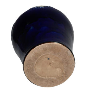 Stoneware Dark Blue bottle