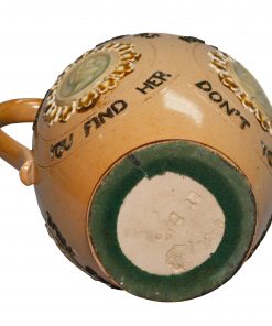 Stoneware Sayings Pitcher