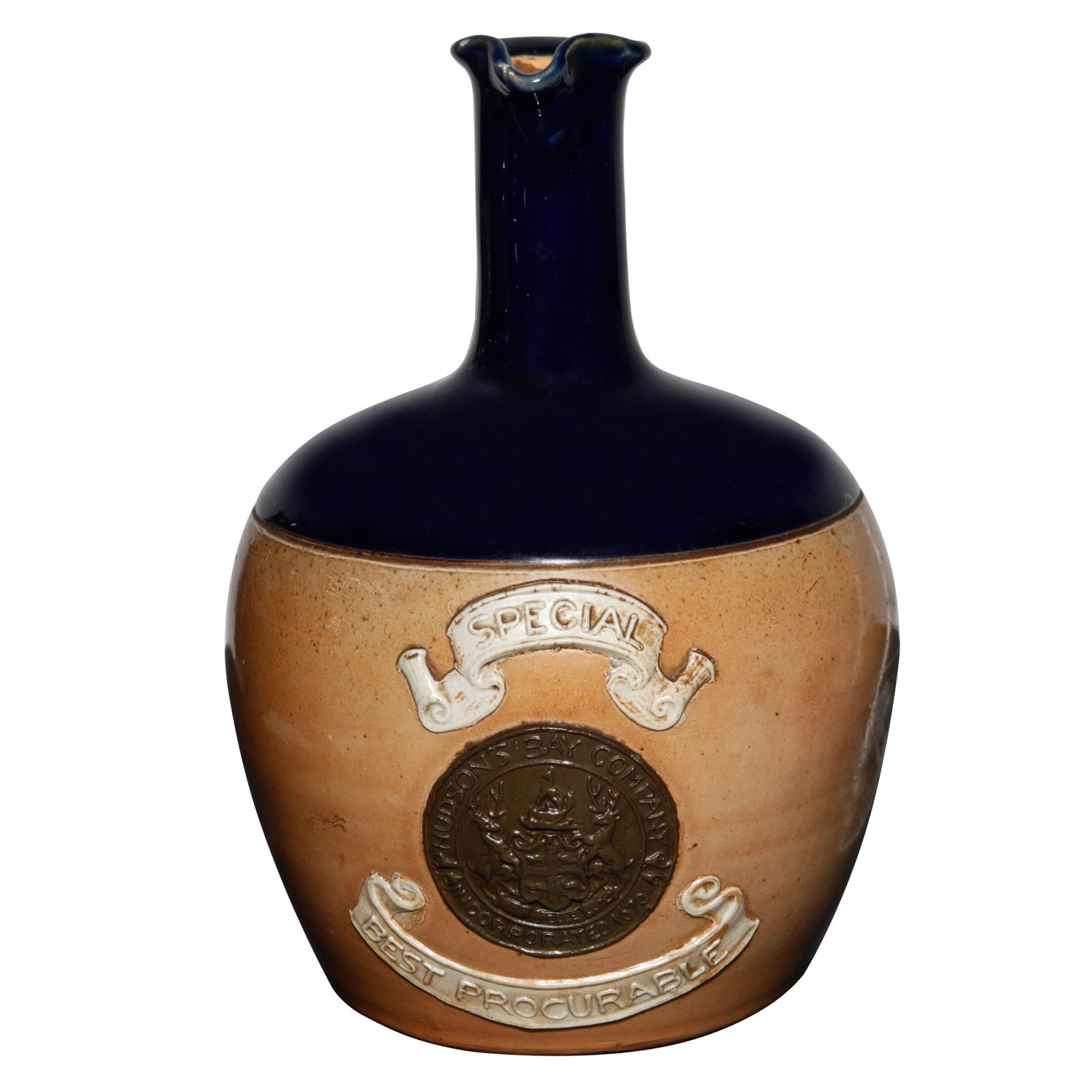 Hudson's Bay Stoneware Liquor Jug