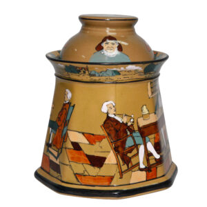 Buffalo Pottery Tobacco Jar