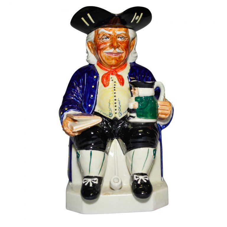 Vic Schuler Blue Jacket - Kevin Francis Toby Jug