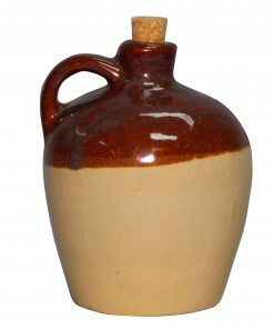 Brown and Tan Whiskey Bottle