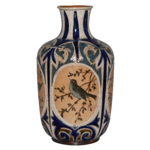 Vase with Birds FEB - Doulton Lambeth
