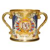 George VI Eliz Loving Cup Canadian - Royal Doulton Commemorative