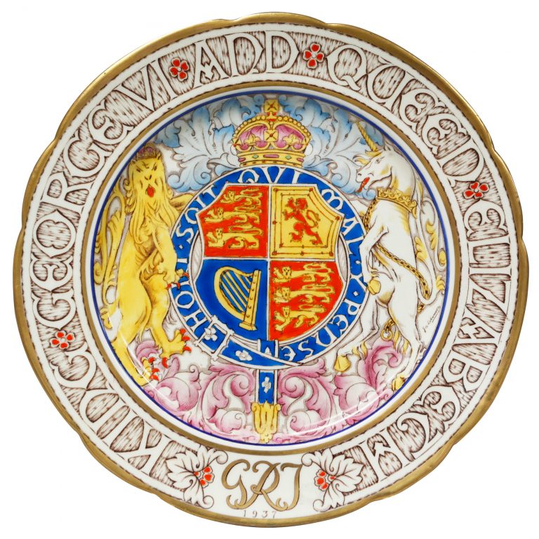 George VI Elizab Plate 10 - Paragon Commemorative