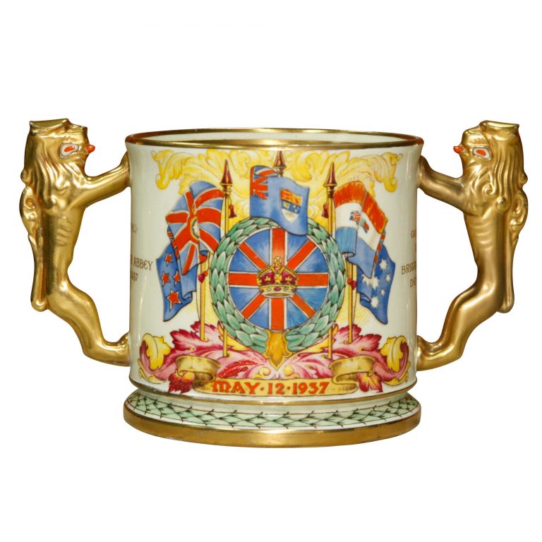 GeorgeVI Elizabeth LovingCup S - Paragon Commemorative