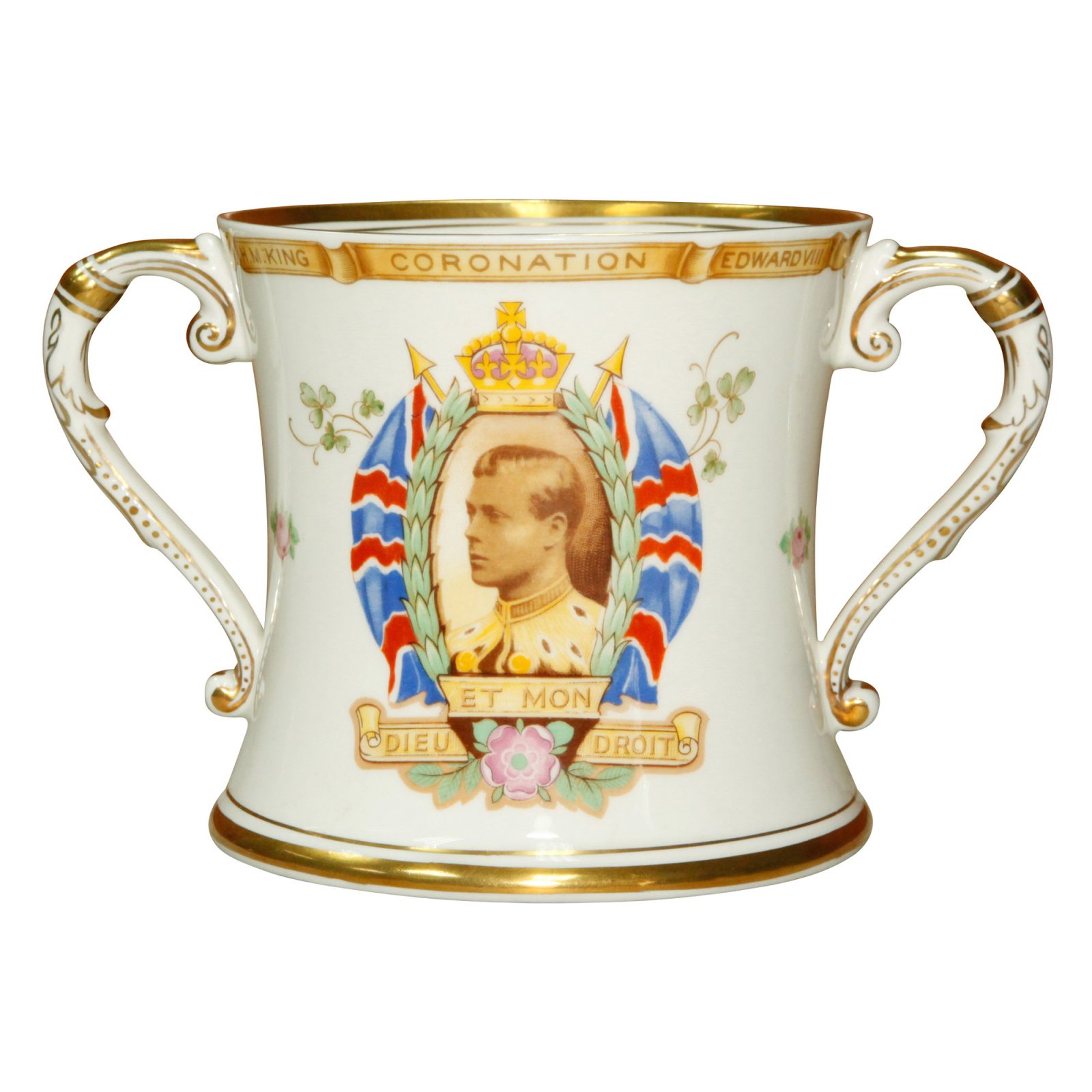 King Edward VIII Loving Cup Shelley - Royal Doulton Commemorative