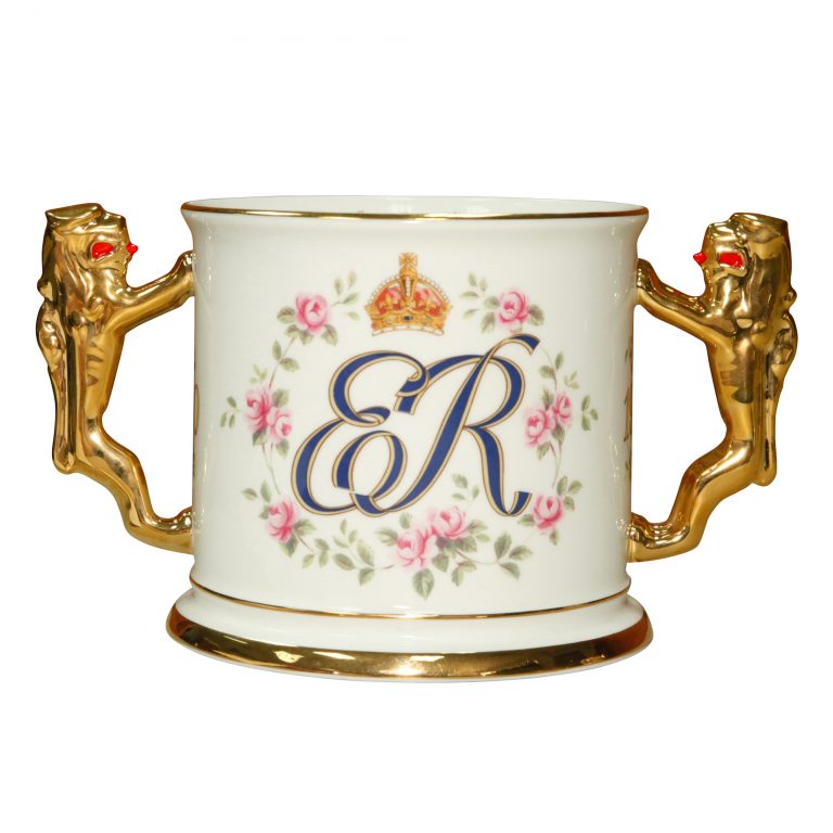 Queen Elizabeth Loving Cup 100th Birt - Paragon Commemorative