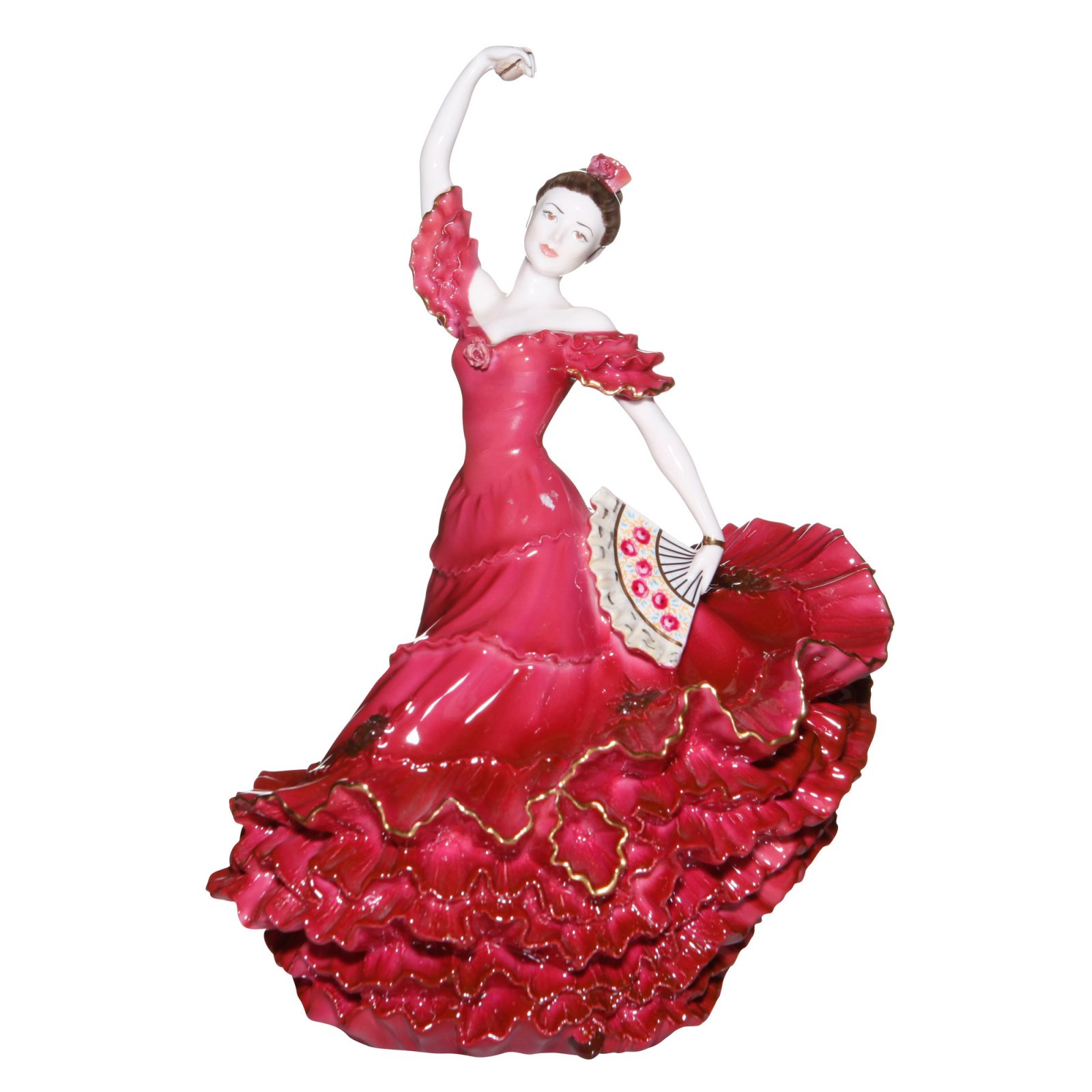 Flamenco Dancer Red - Coalport Figurine