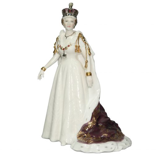 Queen Elizabeth II - Royal Worcester Figurine
