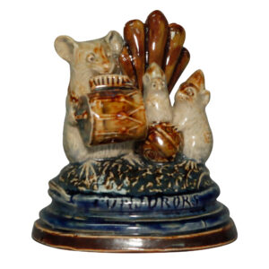 Conjurers Mouse Group Menu Hol - George Tinworth Figurine