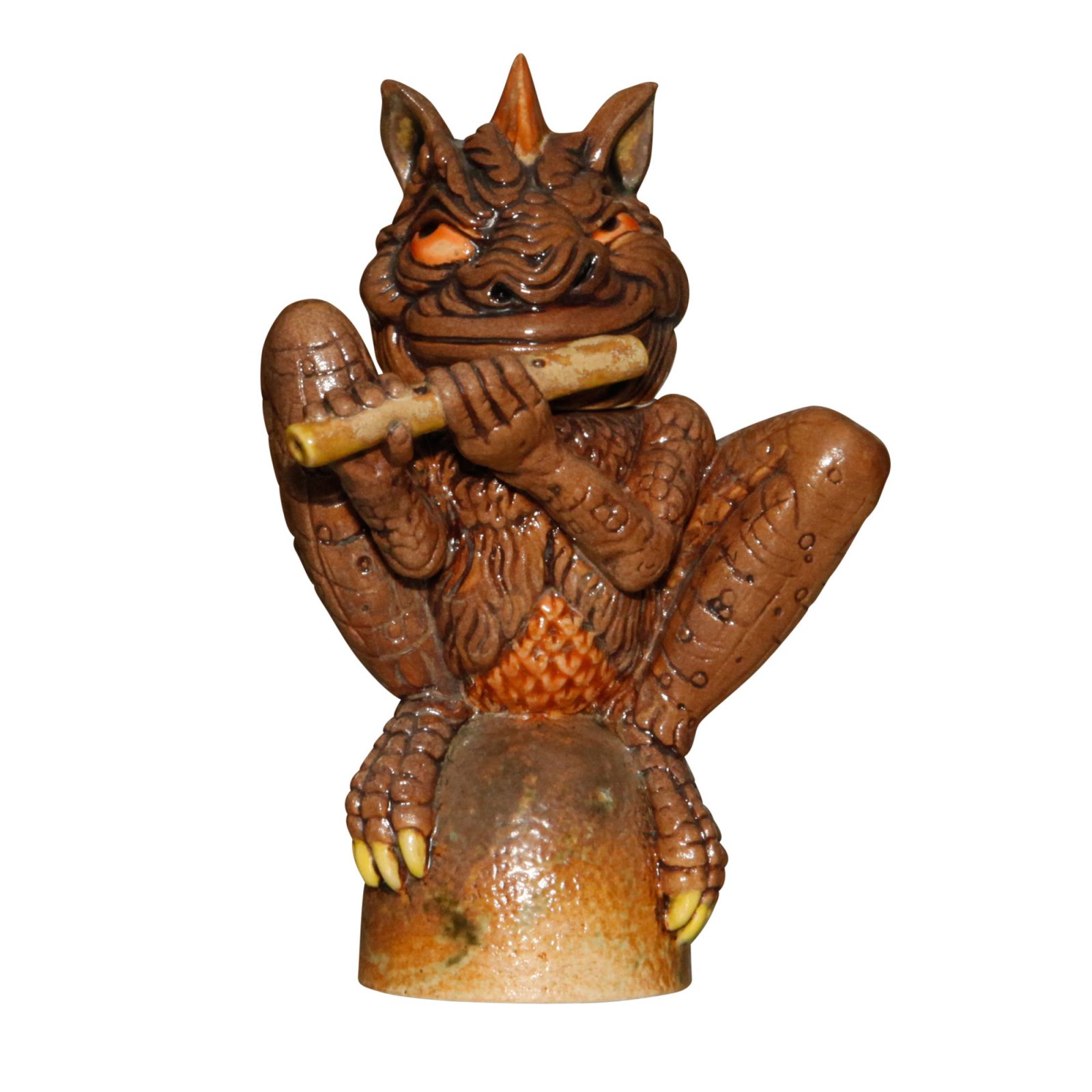 Flute Player - Andrew Hull Pottery