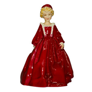 Grandmothers Dress Red RW3081 - Royal Worcester Figurine