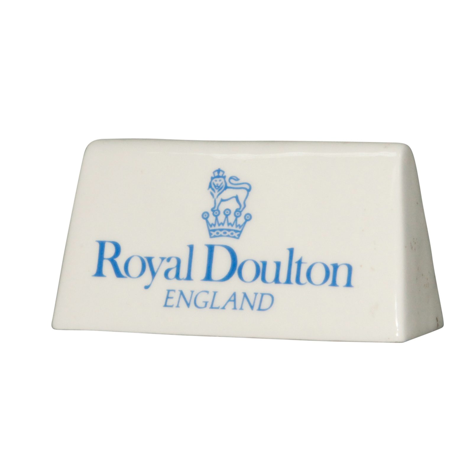 Doulton Sign Tabletop Blue