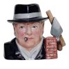 Bairstow Manor Winston Churchill Bricklayer Character jug small