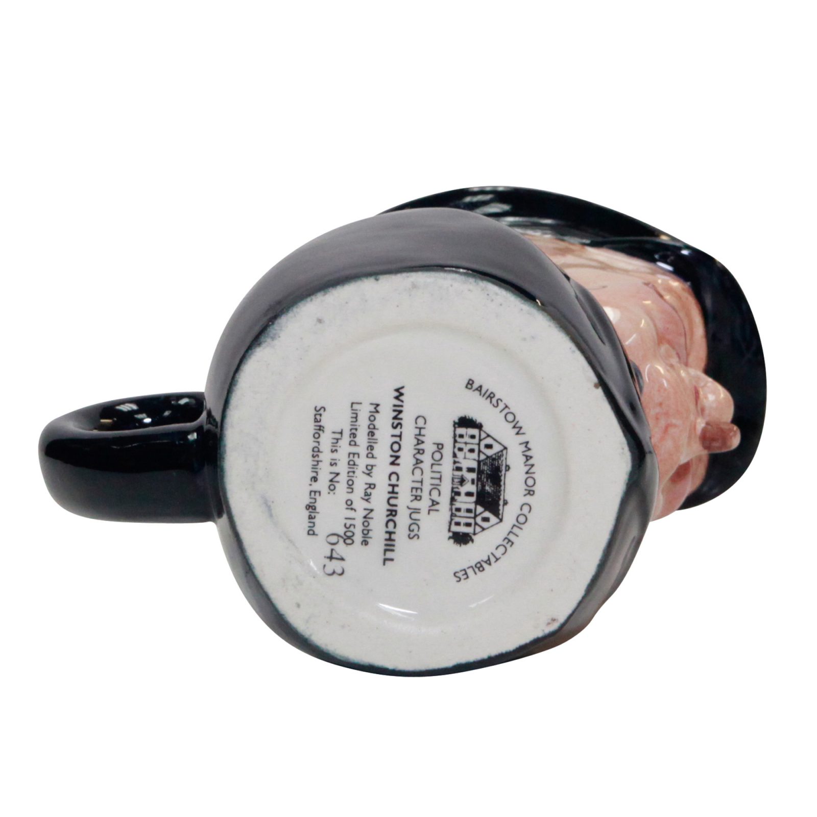 Bairstow Manor Winston Churchill Political Character Jug