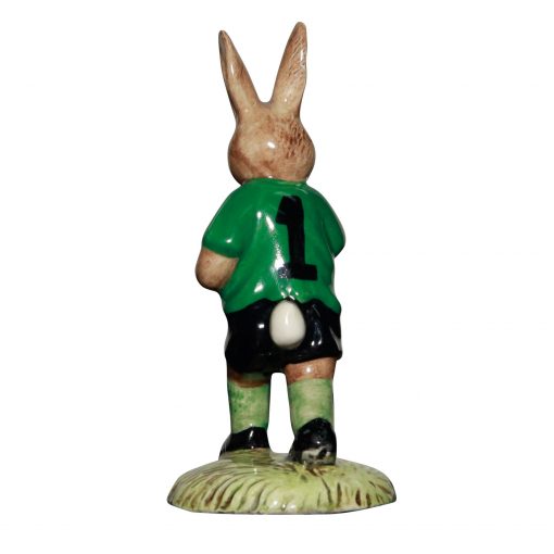 Footballer; green & white DB117 - Royal Doulton Bunnykins