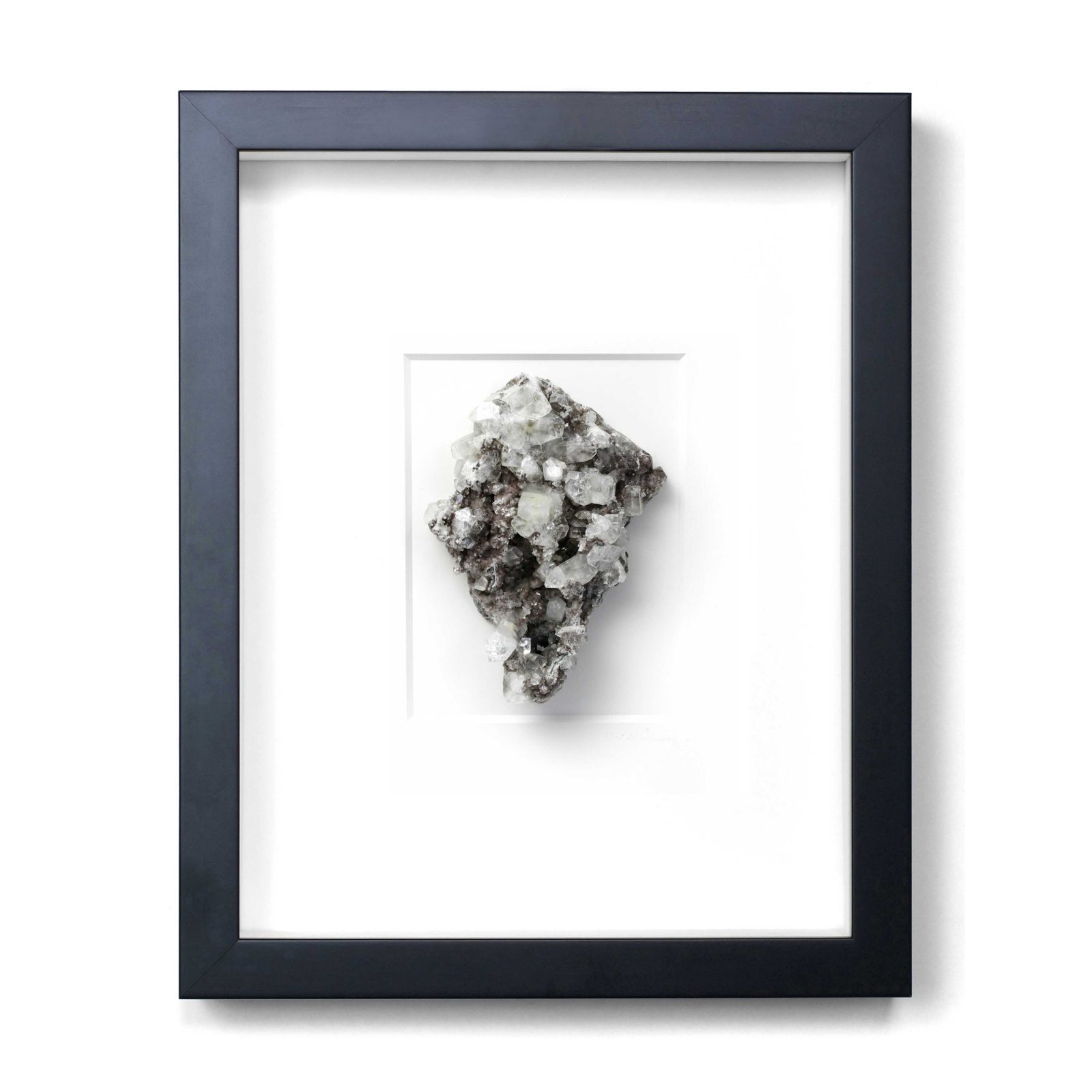 11 x 14 Mineral Apophyllite Stilbite on Chalcedony