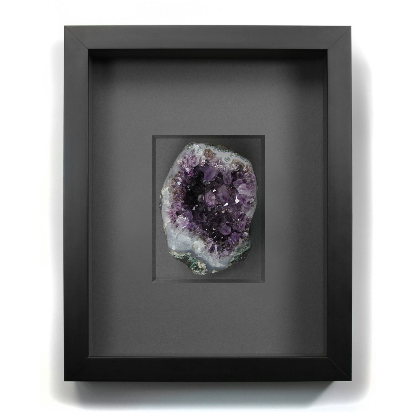 11 x 14 Mineral Apophyllite Purple