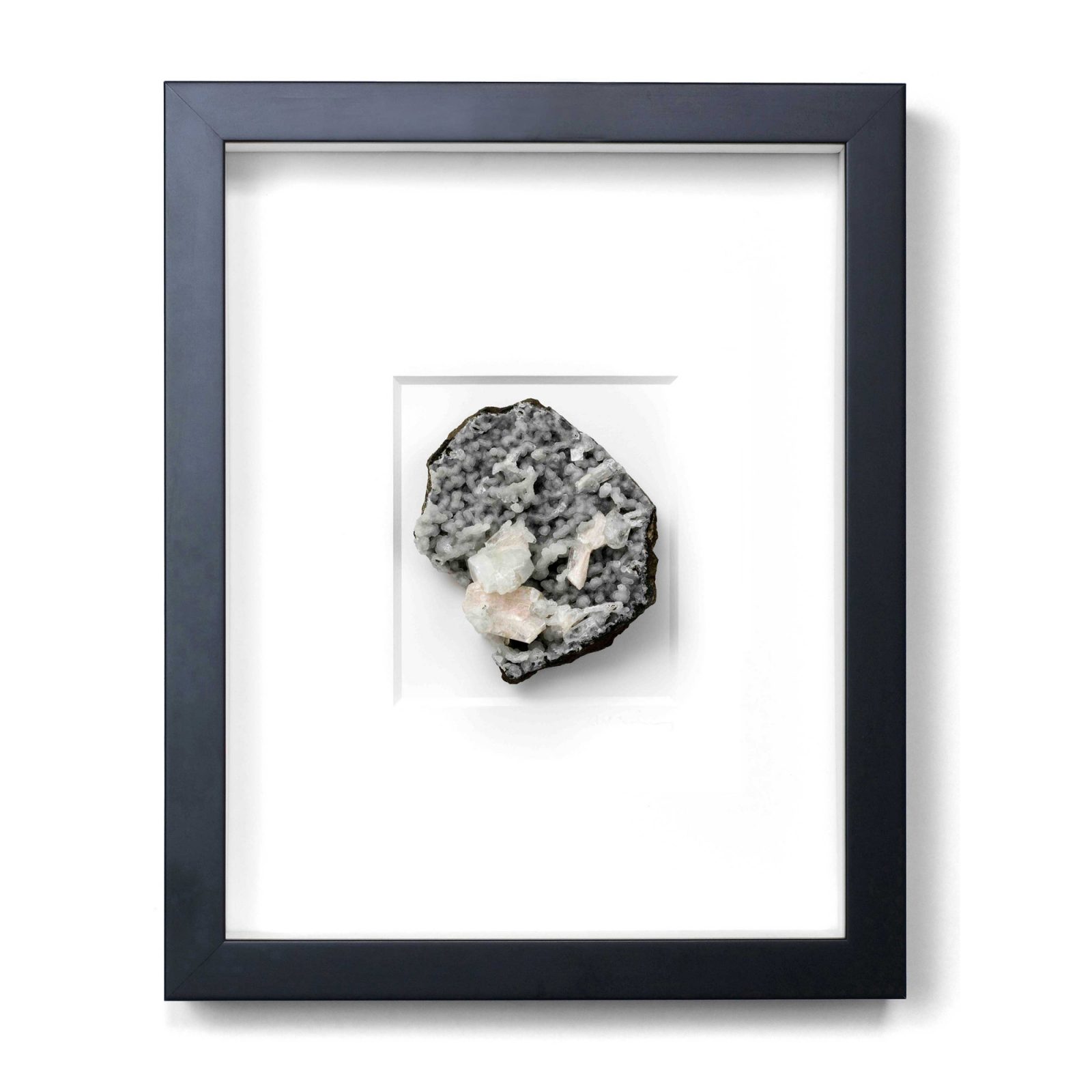11 x 14 Mineral Stilbite on Chalcedony