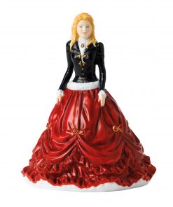 Festive Stroll - 2017 Christmas Day Petite of the Year HN5854 - Royal Doulton Figurine
