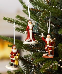 Santa On Chimney Ornament HN5863 - Royal Doulton Figurine