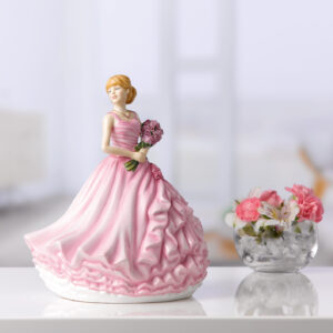 I Love You (Red Rose) HN5837 - Royal Doulton Figurine