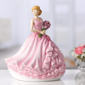 I Love You (Red Rose) HN5837 - Royal Doulton Figurine