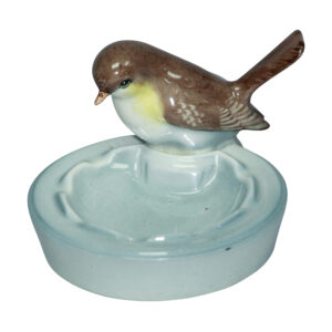 Bird on Round Dish - Royal Doulton Animal