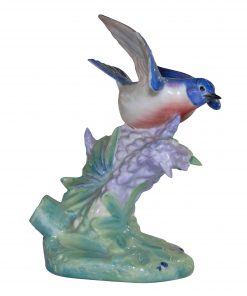 Bluebird with Lupins HN2543 - Royal Doulton Animal