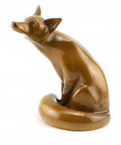 Fox Seated-Brown Glaze HN130BRGLZ - Royal Doulton Animal